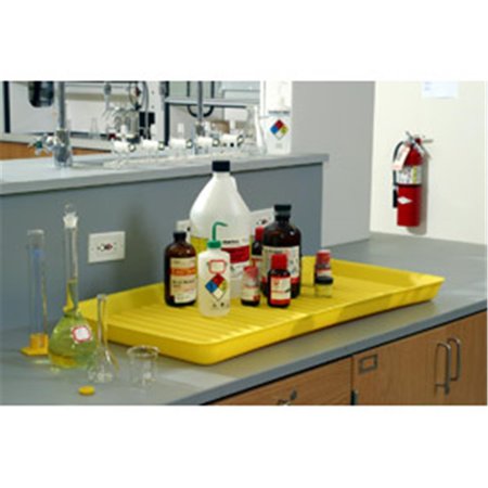 EAGLE MFG Eagle Manufacturing 1677 Spill Containment Utility Tray; Yellow - 36 x 18 x 2 in. 1677